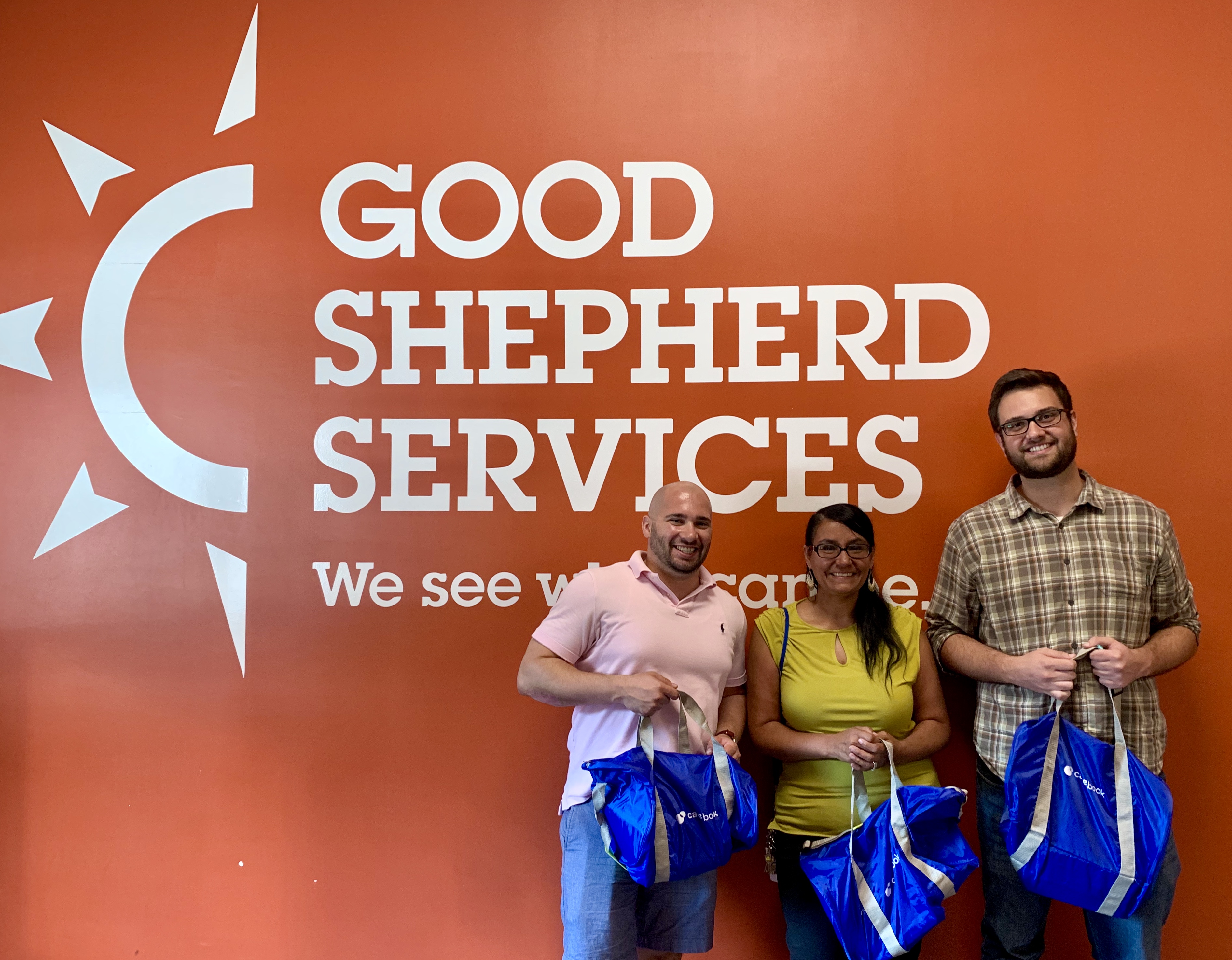 Casebook team members at Good Shepherd Services, Bronx, NY